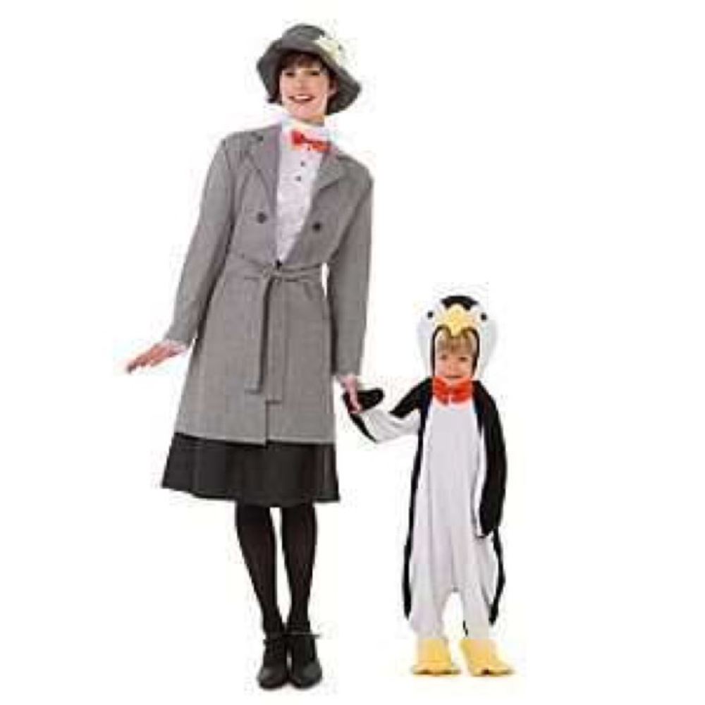 Vintage Mary Poppins Movie Dress Disney Costume from 2009 M Medium Halloween